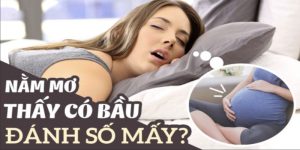 Nằm mơ thấy mình có bầu đánh số mấy