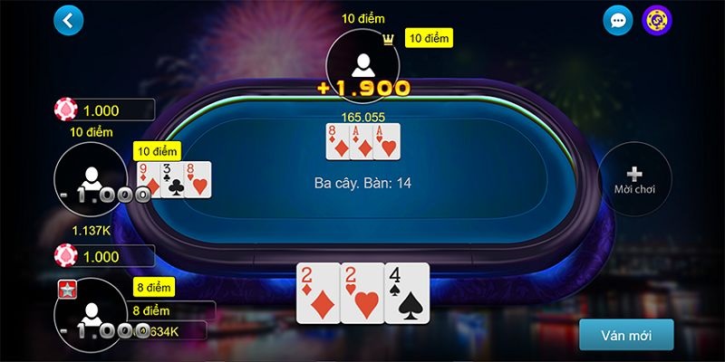 Luật chơi chi tiết về game ba cây online