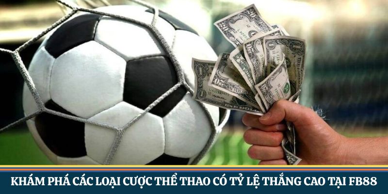 Khám phá các loại cược thể thao có tỷ lệ thắng cao tại FB88