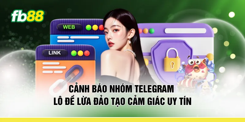 Cảnh báo nhóm telegram lô đề lừa đảo tạo cảm giác uy tín