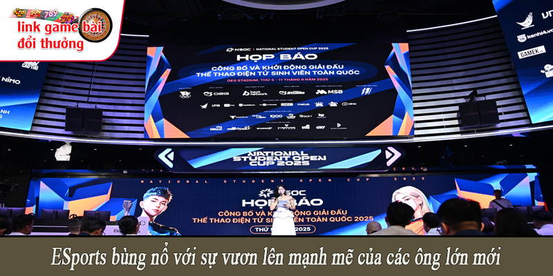 ESports bùng nổ với sự vươn lên mạnh mẽ của các ông lớn mới