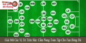 giải mã các vị trí trên sân