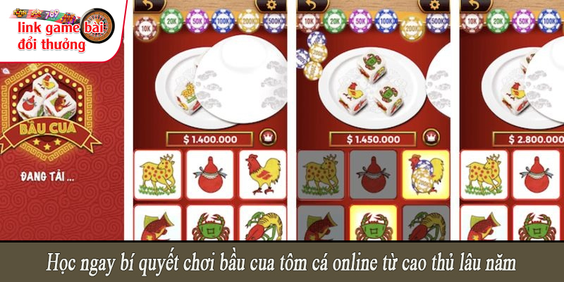 Học ngay bí quyết chơi bầu cua tôm cá online từ cao thủ lâu năm